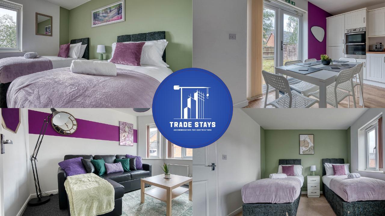 Beautiful 5 Bed House  Free WIFI